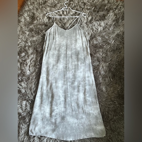 Women’s Aerie Tie Dye Side Slit Maxi Dress Swimsuit Cover - Picture 9 of 13